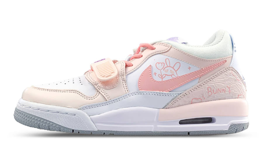 Jordan Jordan Legacy 312 Low top Children's Basketball Shoes Pink Teenagers