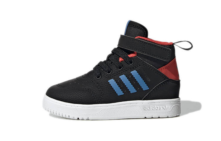 Adidas Originals Drop Step 360 I High top Toddler Shoes Black Red Infant And Toddler