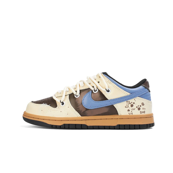 Nike Nike Dunk Night Sea Song Leather Cushioning Abrasion Resistant Lightweight Cushioning Slip Resistant Skateboard Shoes