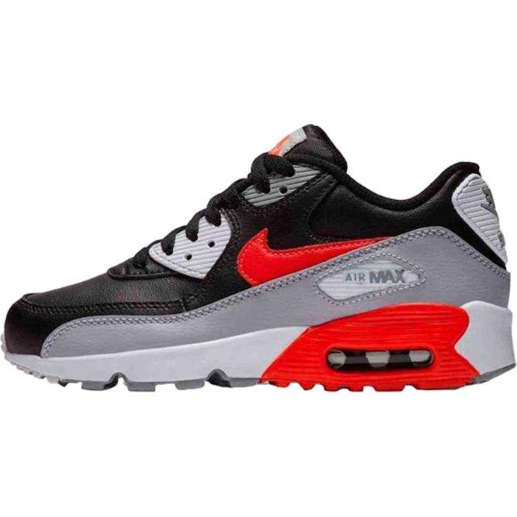 Nike Nike Air Max 90 Leather Low top Casual Shoes Dark Gray Unisex