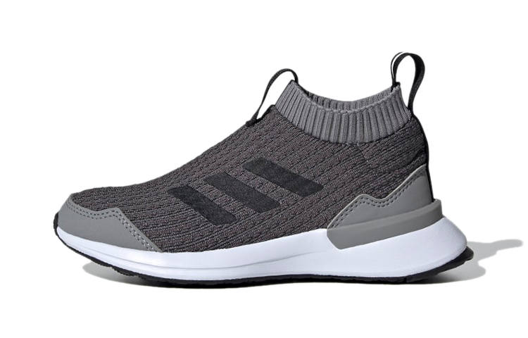 Adidas Adidas Rapida Run LL Breathable Mid top Kids' Running Shoes Gray Children Aged 3 7 Years Old