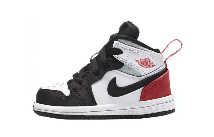 Jordan Jordan 1 Mid SE White Black Red Spruce TD
