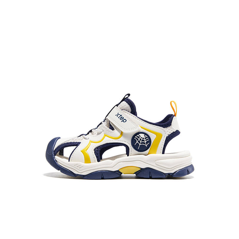 XTEP Anti Kick Anti kick Mid top Children's Sandals Sail White Dark Blue Kids'