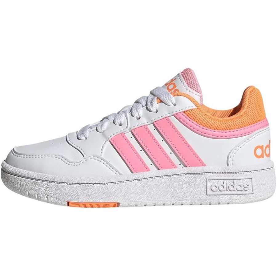 Adidas Adidas Hoops 3.0 Slip Resistant Abrasion Resistant Low top Kids' Skateboarding Shoes White Kids'