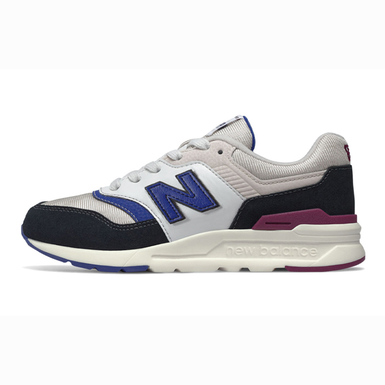 New Balance New Balance NB 997 Cushioning Kids Lifestyle Shoes White Black Blue Teenagers