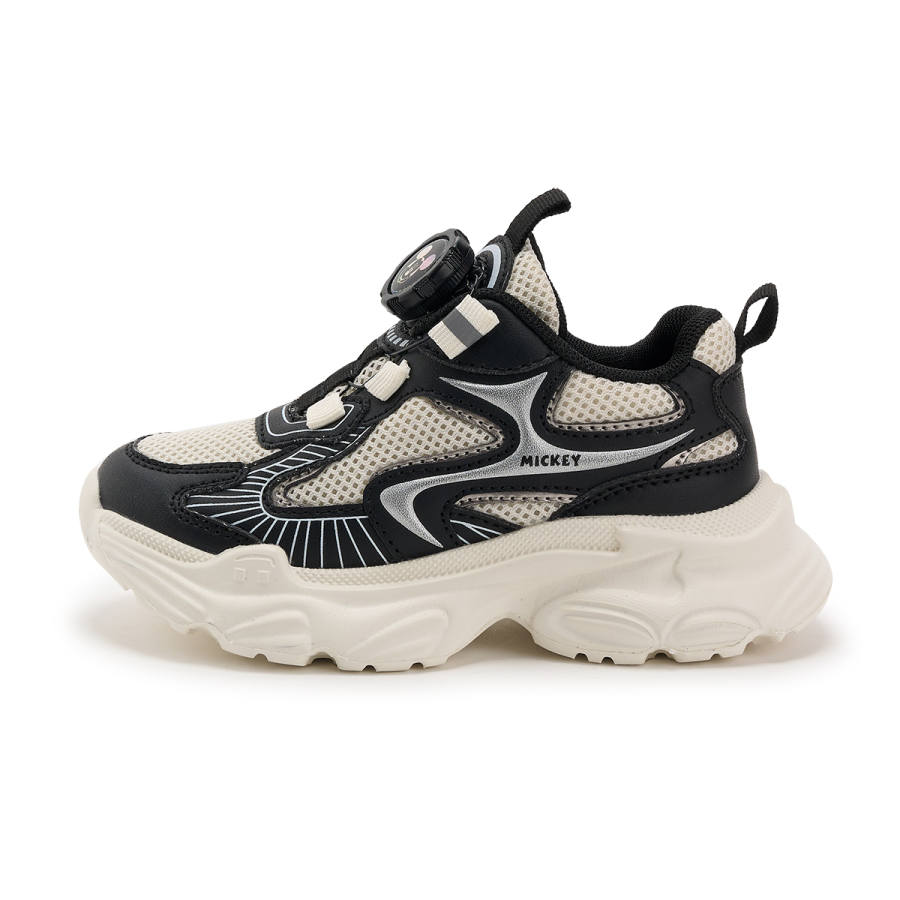Disney Mickey Series Synthetic Leather, Textile Anti Kick Cushioning Abrasion Resistant Breathable