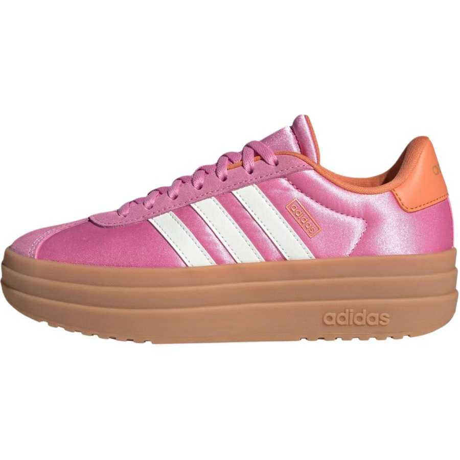 Adidas Adidas VL Court Low top Kids' Skateboarding Shoes Pink White Unisex