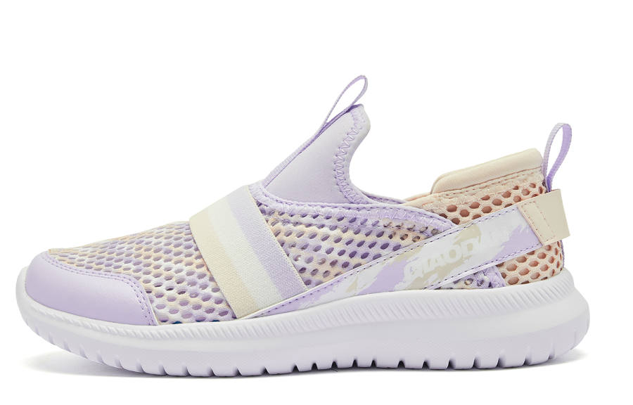 QIAODAN Low top Running Shoes Purple Pink Unisex