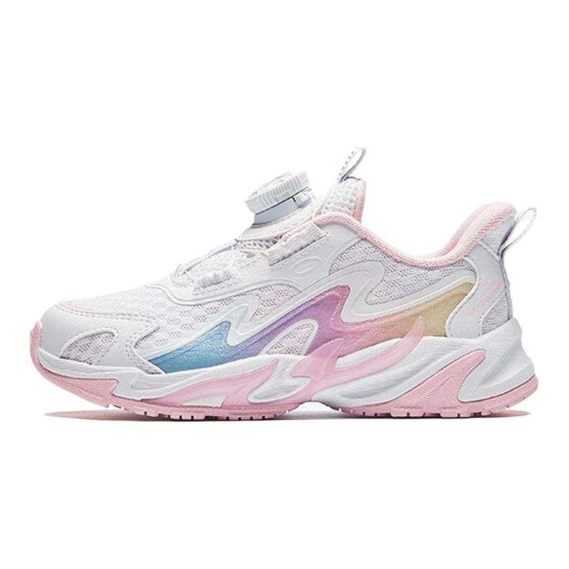 Antakids Slip Resistant Abrasion Resistant Slip Resistant Abrasion Resistant Low top Kids Lifestyle Shoes White Pink