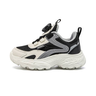 Annil Synthetic Leather, Textile Slip Resistant And Breathable Low top Kids' Outdoor Shoes Kids'