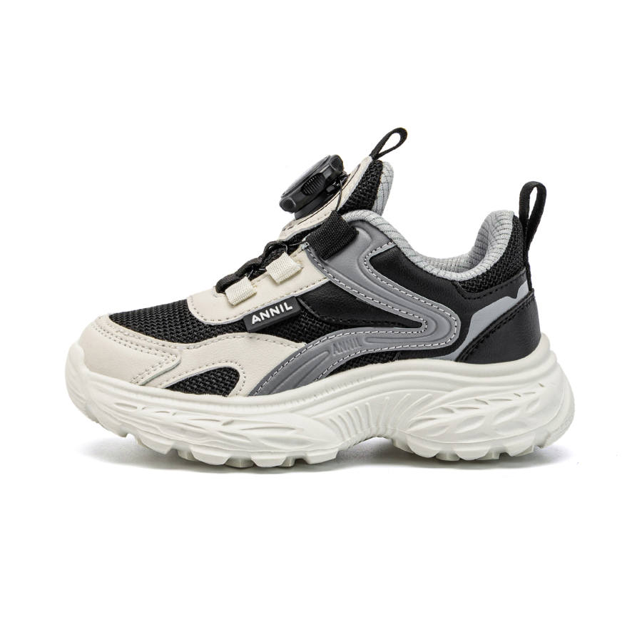 Annil Synthetic Leather, Textile Slip Resistant And Breathable Low top Kids' Outdoor Shoes Kids'