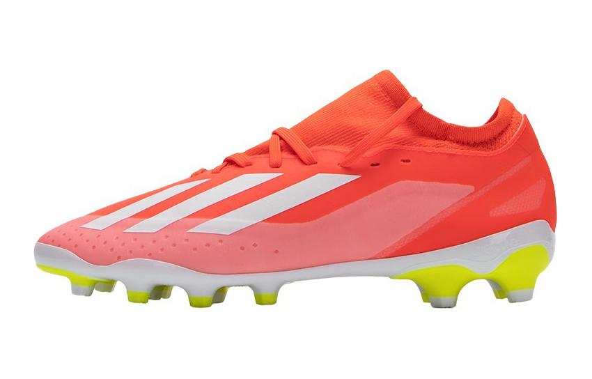 Adidas Adidas X CRAZYFAST LEAGUE Low top Kids' Soccer Shoes Orange White Unisex