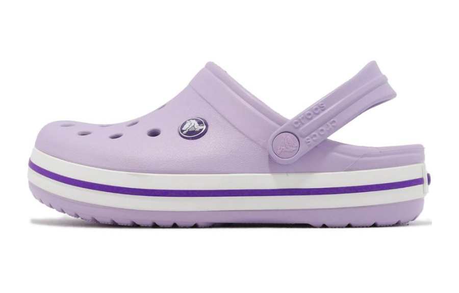 Crocs Crocband Clog K Cushioning Abrasion Resistant Children's Sandals Purple Kids'