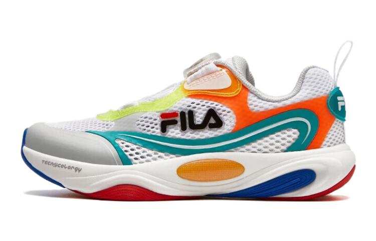 FILA KIDS Cushioning, Wear Resistant Low top Kids' Running Shoes White Yellow Kids'