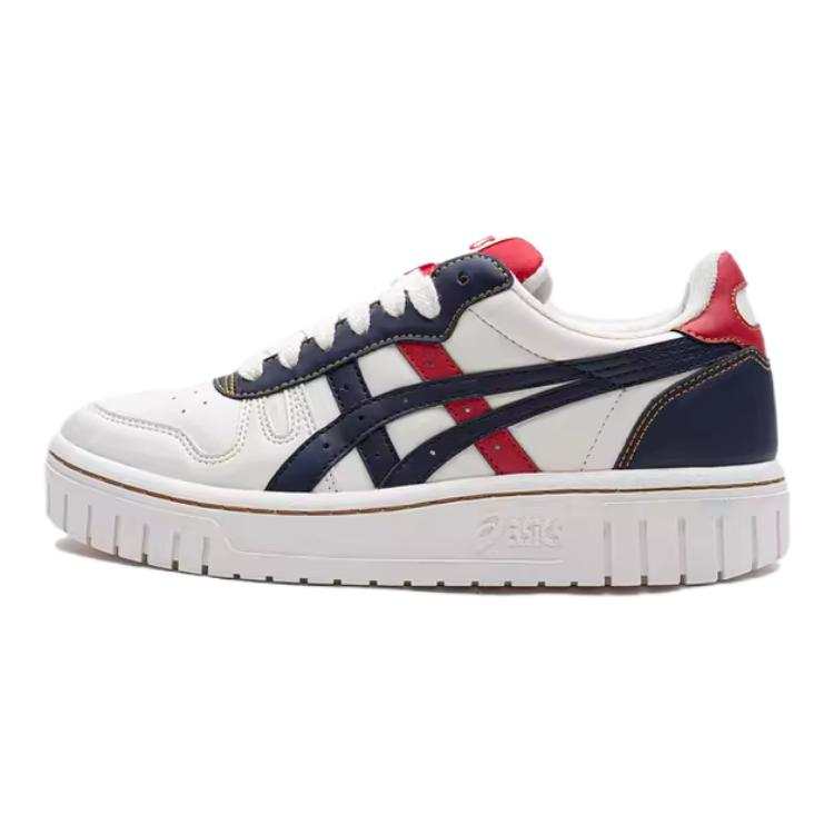 Asics Court MZ Low top Kids' Skateboarding Shoes White Black Teenagers