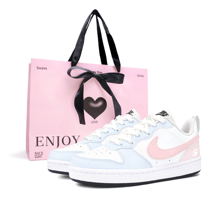 Nike Nike Court Borough Peach Blossom Kitten Shopping Bag Slip Resistant, Abrasion Resistant, Breathable