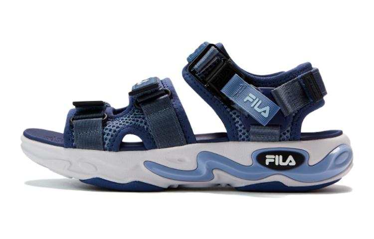 FILA KIDS Cushioning Children's Sandals Blue White Teenagers
