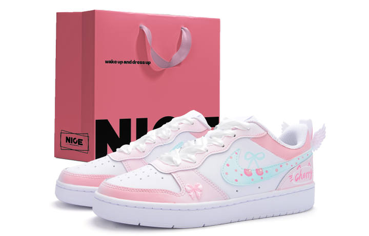 Nike Nike Court Borough Slip Resistant Cushioning Breathable Slip Resistant Cushioning Breathable Low top Skateboard Shoes