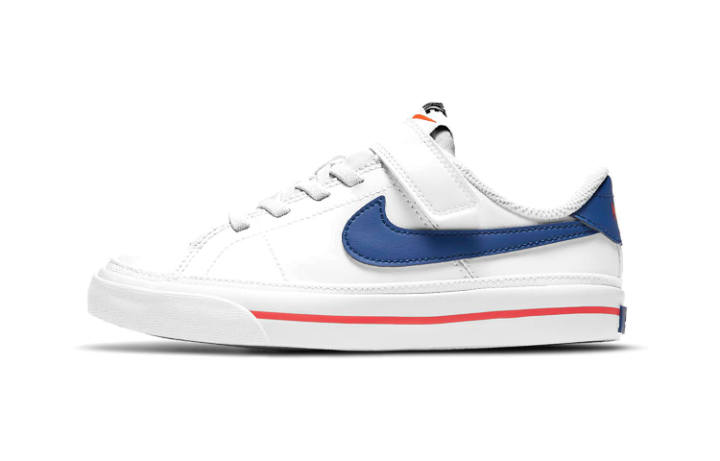 Nike Nike Court Legacy White Deep Royal Blue PS