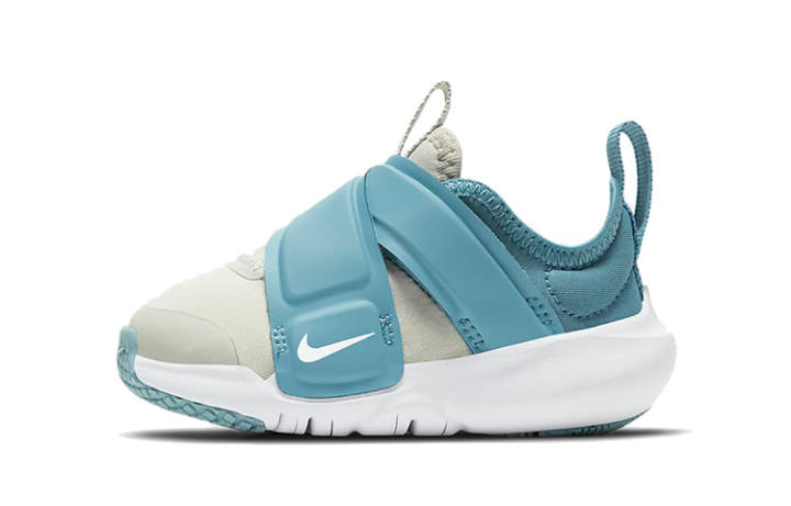 Nike Nike Flex Advance Abrasion Resistant Low top Toddler Shoes Beige White Blue Infant And Toddler