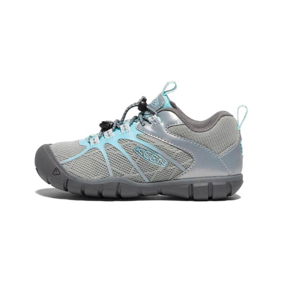 Keen Chandler 2 Slip Resistant Low top Kids' Outdoor Shoes Blue Gray Children Aged 3 7 Years Old