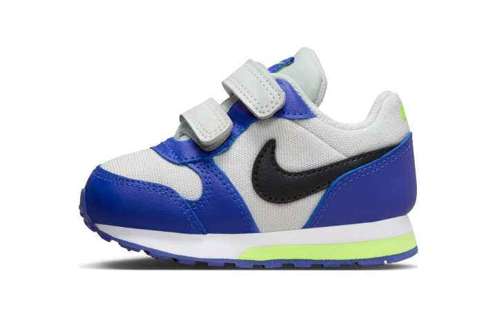 Nike Nike MD Runner 2 Abrasion Resistant Low top Toddler Shoes Gray Blue Infant And Toddler