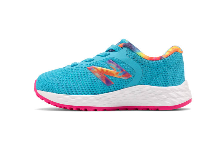 New Balance New Balance Comfortable Cushioning Low top Toddler Shoes Blue Pink Infant And Toddler