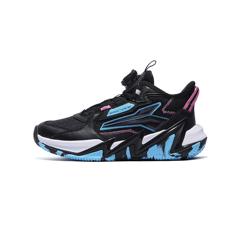 361°KIDS Children's Basketball Shoes Black Blue Kids'