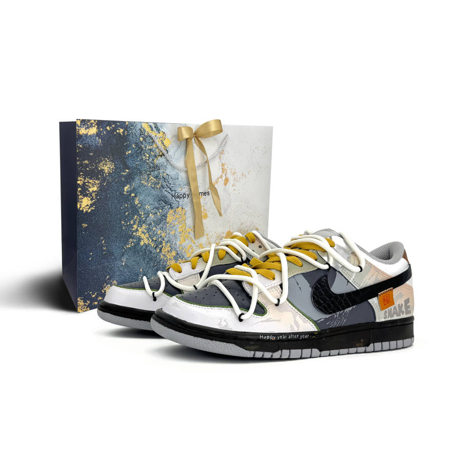 Nike Nike Leather Slip Resistant Abrasion Resistant Slip Resistant Abrasion Resistant Low top Kids' Skateboarding Shoes