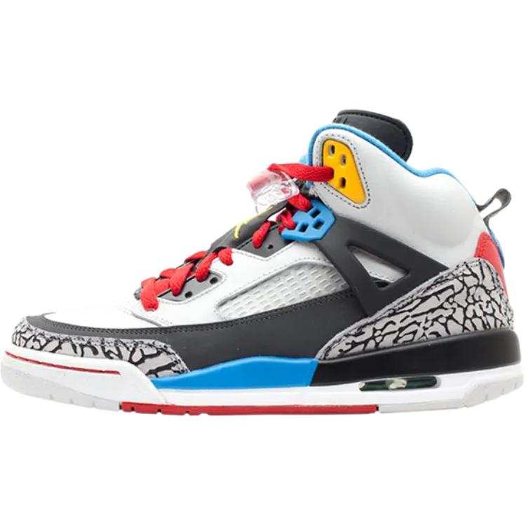Jordan Jordan Spizike High top Children's Basketball Shoes White Teenagers