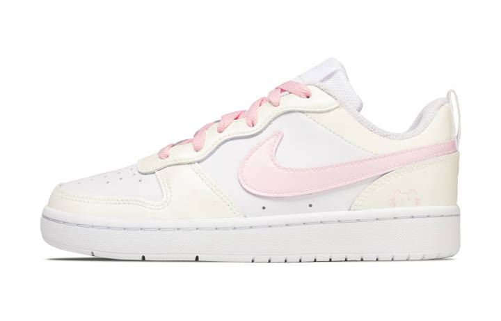 Nike Nike Court Borough Star Guardian Meow Leather Slip Resistant Cushioning Abrasion Resistant Support