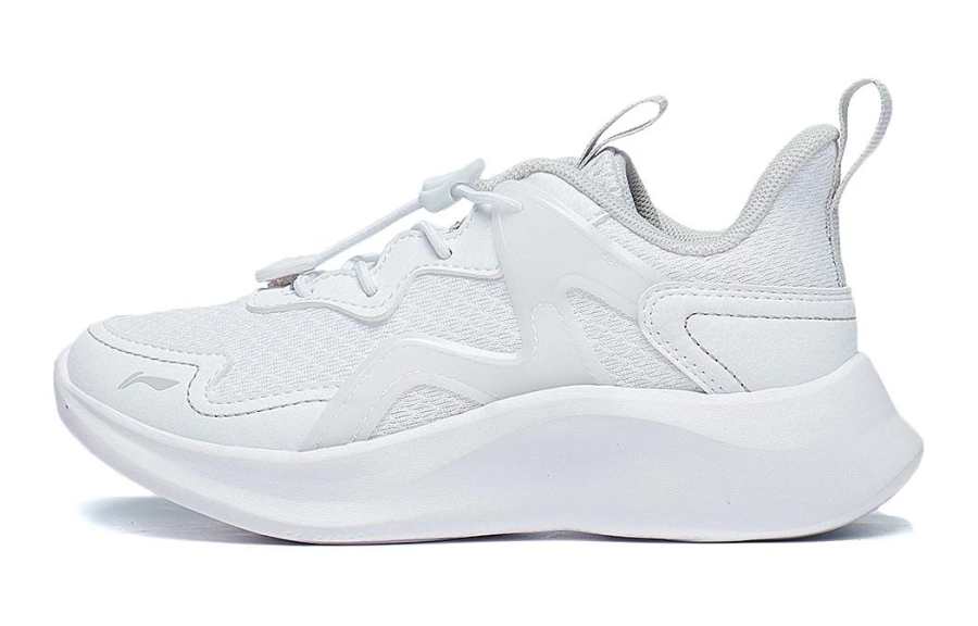 Li-Ning YOUNG Li Ning YOUNG Antelope 3.5 Comfortable Cushioning, Wear Resistant Low top Kids' Running Shoes Standard White Kids'