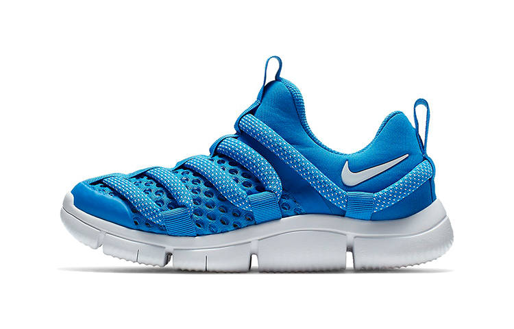 Nike Nike Novice BR Cushioning, Wear Resistant Low top Sports Casual Shoes Blue White Children Aged 3 7 Years Old