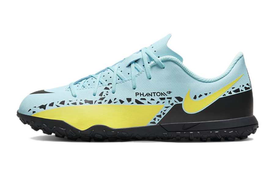 Nike Nike Phantom GT Slip Resistant Cushioning Abrasion Resistant Breathable Low top Kids' Soccer Shoes Kids'