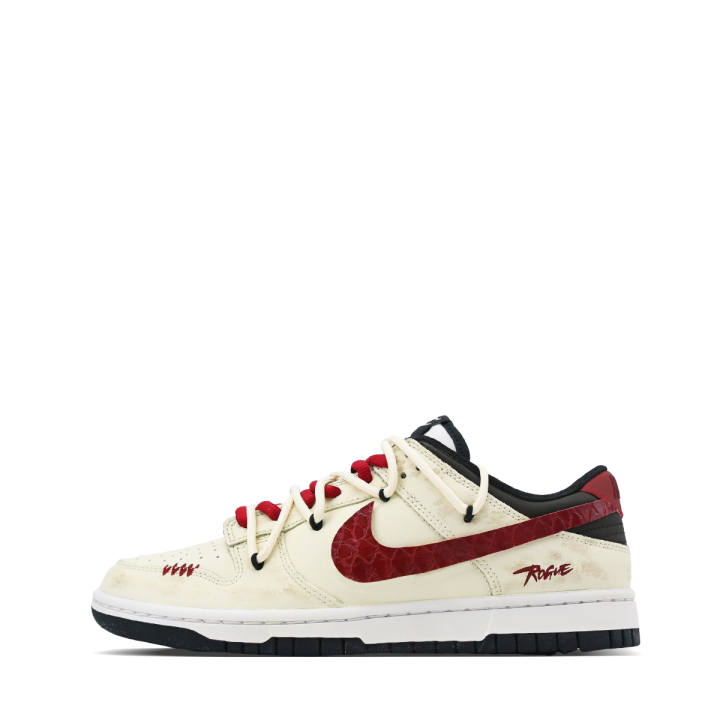 Nike Nike Dunk Vintage Snakeskin Print Leather Cushioning Slip Resistant Lightweight Cushioning