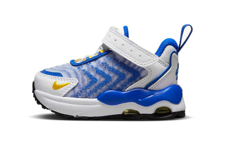 Nike Nike Air Max TW Abrasion Resistant Low top Toddler Shoes White Blue Infant And Toddler
