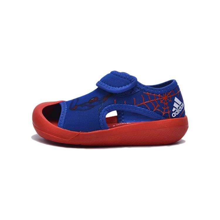 Adidas Adidas I Fabric Spider Man Low top Toddler Shoes Blue Red Infant And Toddler
