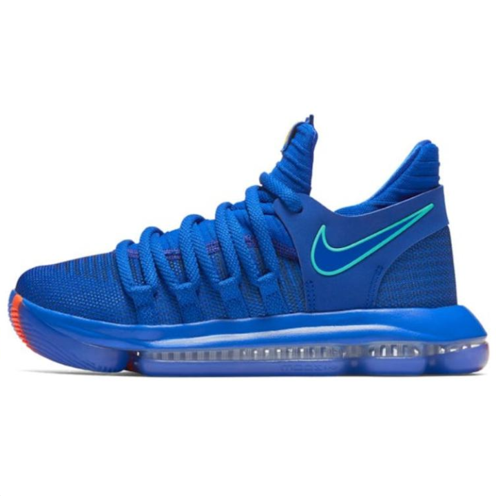Nike Nike KD 10 Low top Basketball Shoes Blue Unisex