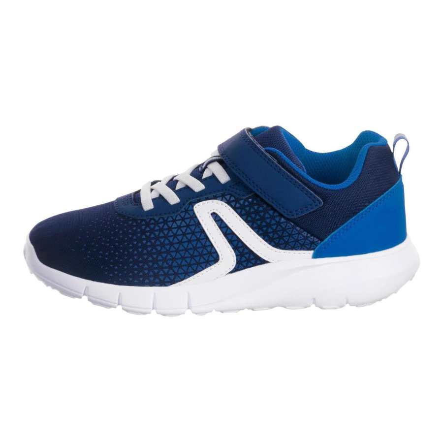 DECATHLON Soft 140 Low top Kids' Running Shoes Navy Blue Kids'