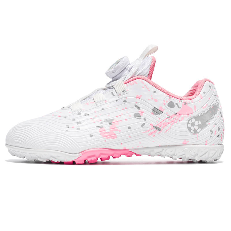 SAINT WATERS Pu Slip Resistant Cushioning Lightweight Slip Resistant Cushioning Lightweight Low top Kids' Soccer Shoes