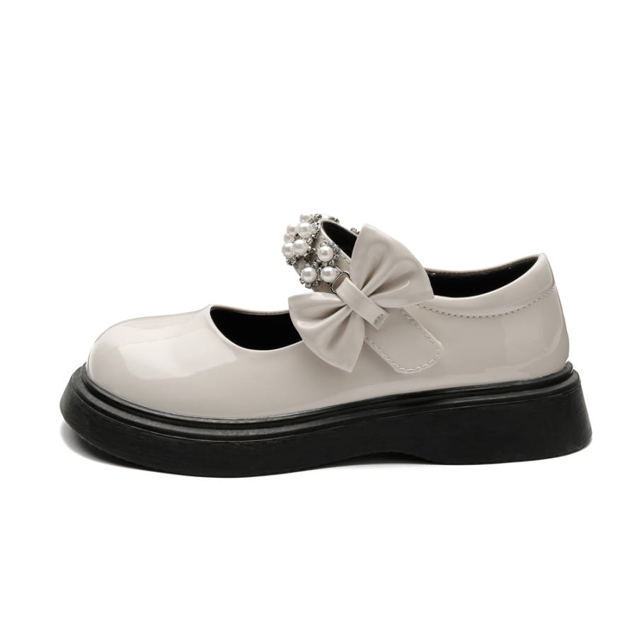 BELLE Slip Resistant Kids' Leather Shoes Kids