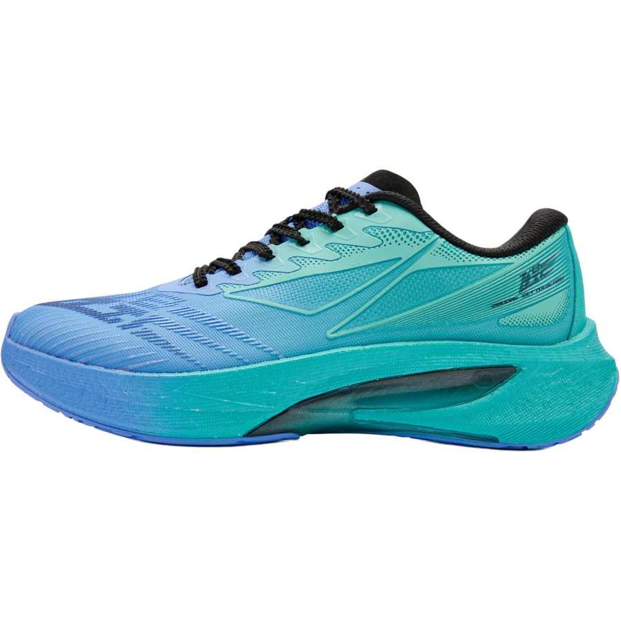 QIAODAN Flying Shadow Slip Resistant Cushioning Abrasion Resistant Low top Running Shoes Blue Unisex