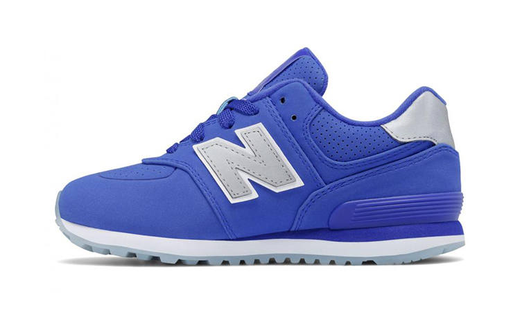 New Balance New Balance NB 574 Comfortable Low top Kids' Running Shoes Blue Children Aged 3 7 Years Old