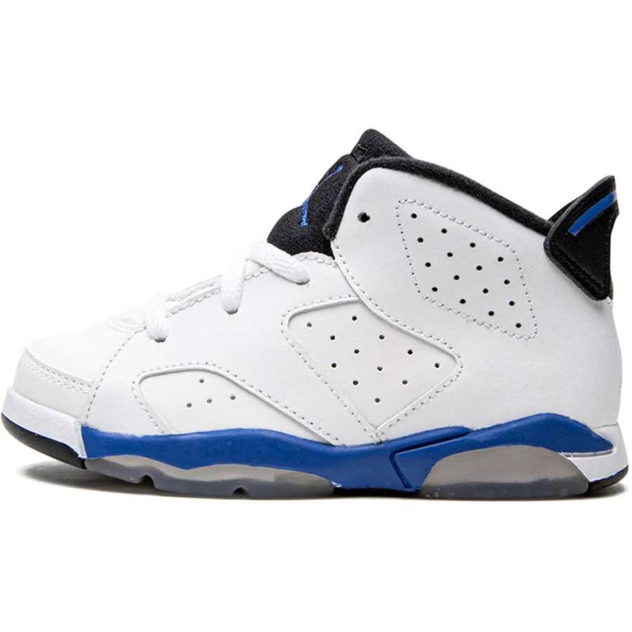 Jordan Jordan 6 Slip Resistant Abrasion Resistant Slip Resistant Abrasion Resistant Mid top Toddler Shoes White