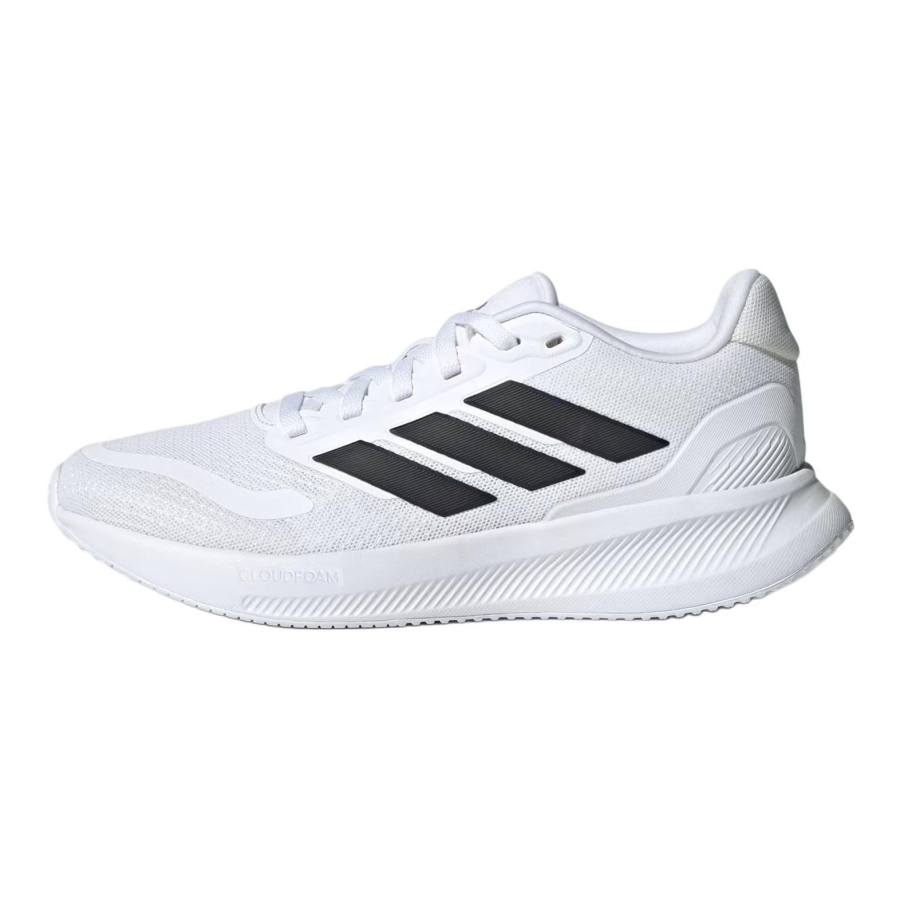 Adidas Adidas Runfalcon 5.0 Abrasion Resistant Low top Kids' Running Shoes White Black