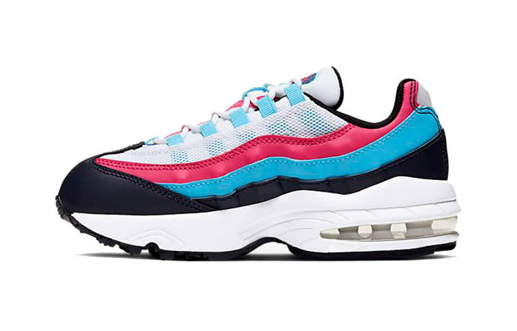 Nike Nike Air Max 95 Kids Lifestyle Shoes Red White Blue Children Aged 3 7 Years Old