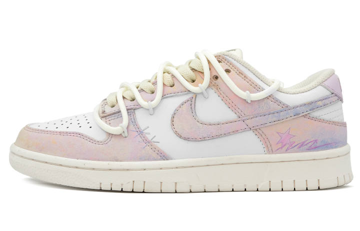 Nike Nike Dunk Kids' Skateboarding Shoes Pink Purple Gradient Unisex