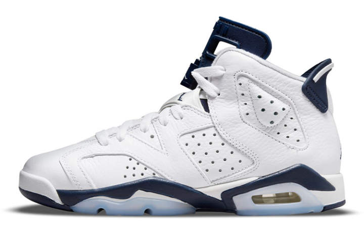 Jordan Jordan Kids Air Jordan 6 Retro "Midnight Navy 2022" Sneakers