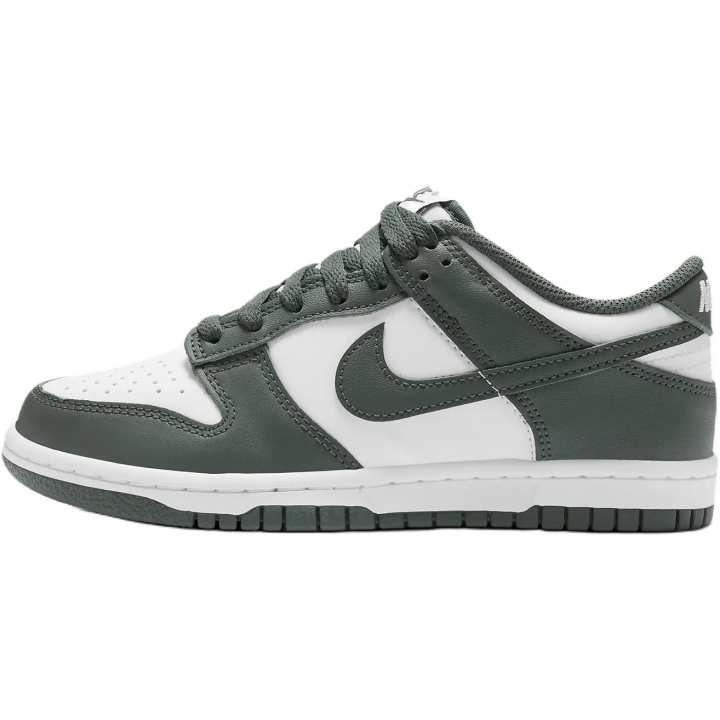 Nike Nike Dunk Low top Skateboard Shoes Green White Unisex