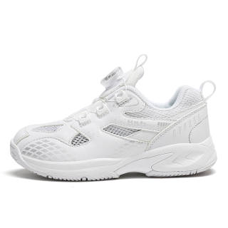 BKG Synthetic Leather, Textile Abrasion Resistant Lightweight Cushioning Breathable Slip Resistant Running Shoes Kids'